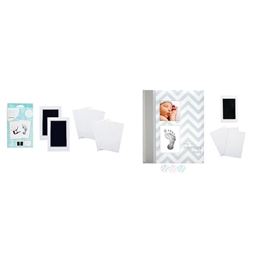 Pearhead Ultimate Newborn Keepsake Bundle - Handprint Kit Baby Memory Book