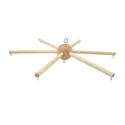 Wooden Mobile Frame Kit for Baby Crib Decor