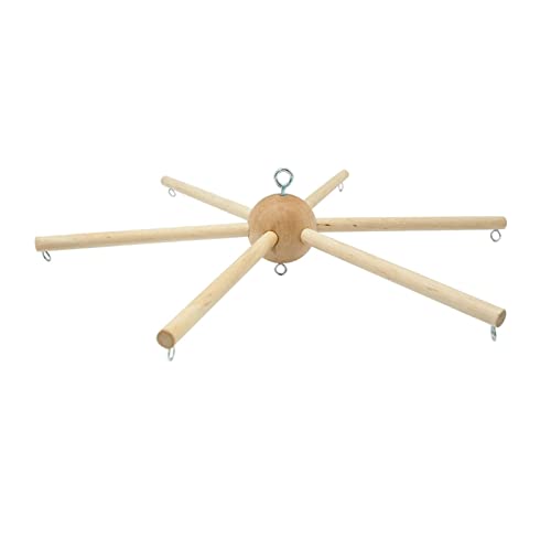 Wooden Mobile Frame Kit for Baby Crib Decor