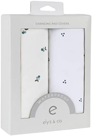Elys Co Waterproof Changing Pad Covers 2 Pack