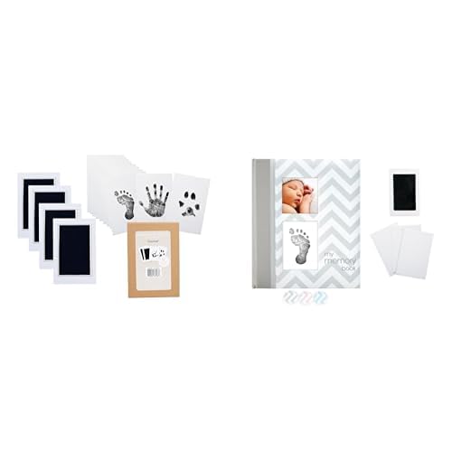 Pearhead Baby Pet Keepsake Bundle - Ink Pad Kit and Memory Book
