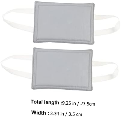 3pcs Door Cushion with Elastic Straps Noise Reducing Door Stopper