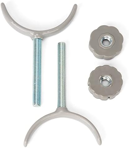 ThinkPet Dog Gate Y Spindle Rod 95mm 2Pcs - White