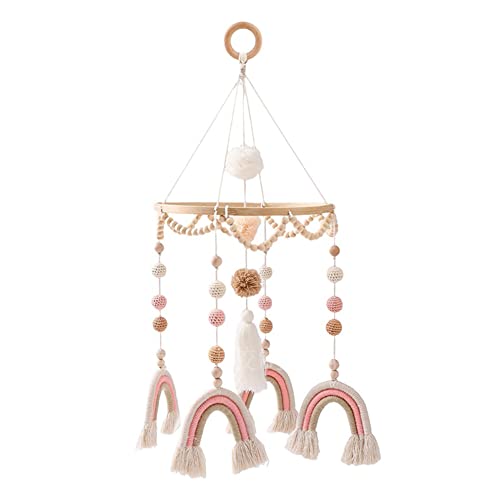 EUBUY Baby Crib Mobile for Boys Girls Boho Design