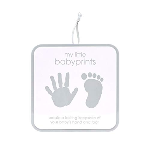 Pearhead Babyprints Handprint Footprint Kit with Keepsake Tin
