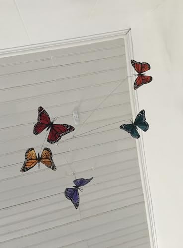 Colorful Hanging Butterfly Mobile for Nursery