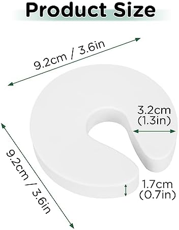 Pack of 6 Door Pinch Guards Child Proof Door Stopper Prevents Fingers Injury Safe for Baby Pets