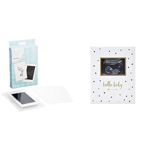 Pearhead Hello Baby Keepsake Collection Memory Book and Handprint Kit