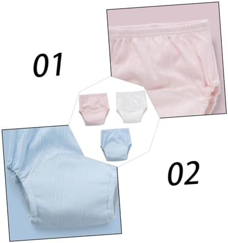 ORFOFE Cotton Training Pants for Baby 4-Layer Breathable Potty Training Underwear