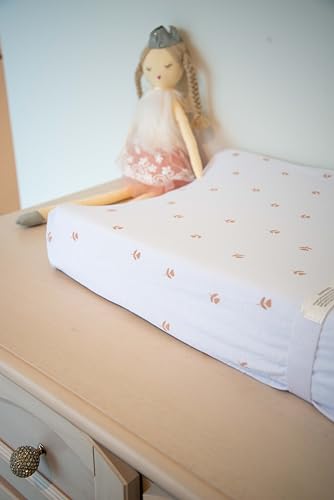 Elys Co Changing Pad Covers 2 Pack Pink Tulip
