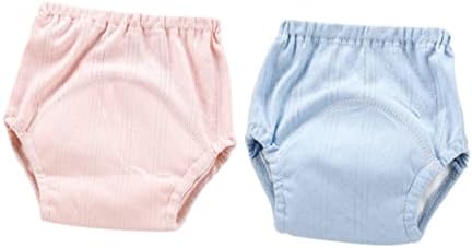 Totority 2 Pcs Baby Cotton Training Pants Flexible Fit