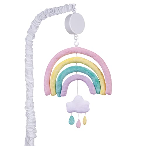 Rainbow Crib Mobile with Musical Lullaby