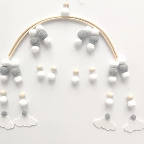 Wooden Bead Wind Chime Baby Crib Mobile