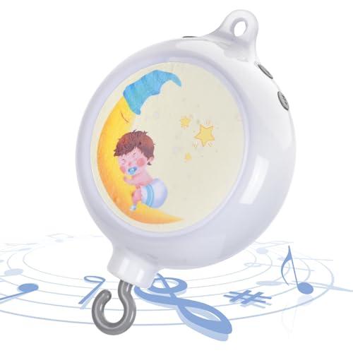 Baby Crib Mobile Arm Holder - White