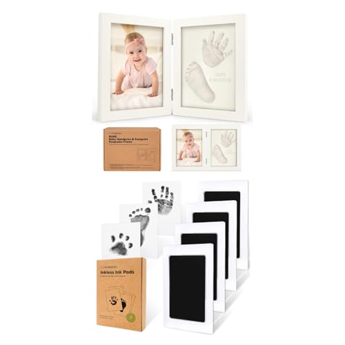 KeaBabies Personalized Hand and Footprint Kit