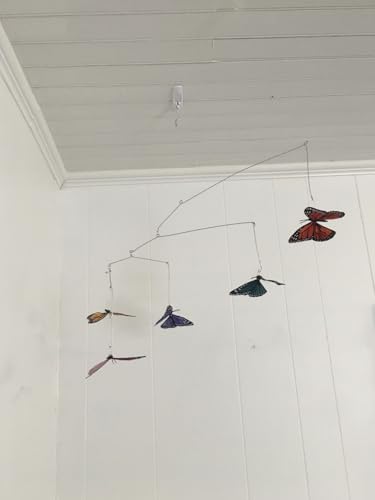 Colorful Hanging Butterfly Mobile for Nursery