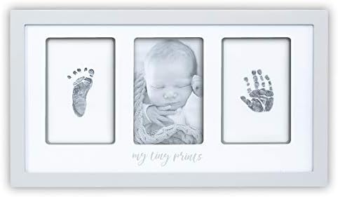 Felt Like Sharing Newborn Handprint and Footprint Kit - Keepsake Frame for Baby