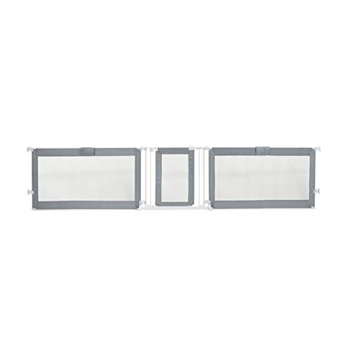 Summer Infant Custom Fit Walk-Thru Pet and Baby Gate - Grey