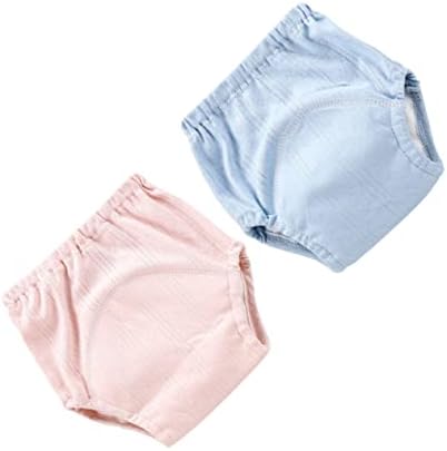 Baby Training Pants 2pcs Comfortable Cotton Material Easy to Wear