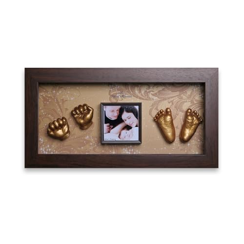 Momspresent Baby Hand Print Footprint Casting Kit