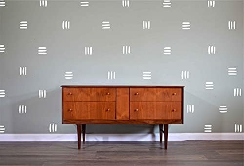 120pcs Modern Line Wall Stickers Boho Scandinavian Decor Self Adhesive Murals