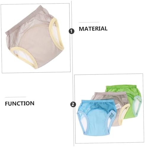 Toddler Potty Training Underwear for Boys Reusable Leak-Proof Adjustable Size