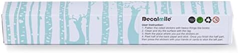 decalmile XL Pine Tree Wall Sticker Decor