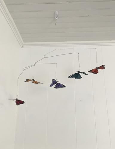 Colorful Hanging Butterfly Mobile for Nursery