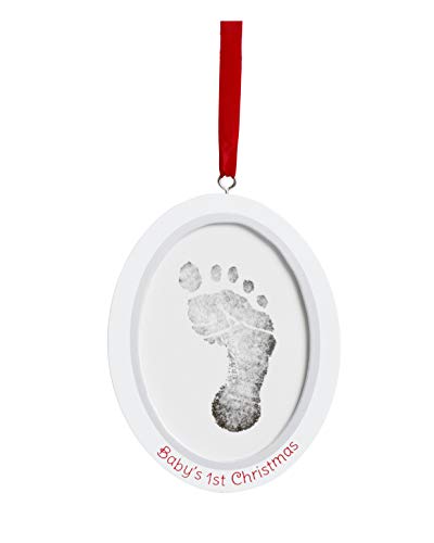 Pearhead Babyprints Double-Sided Christmas Ornament with Handprint and Footprint Kit
