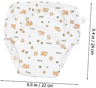 VICASKY 6 Pcs Washable Gauze Training Pants for Infants