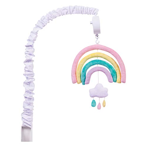 Rainbow Crib Mobile with Musical Lullaby