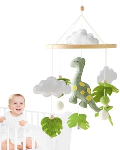 Glylo Felt Animal Bed Bell Hanging Mobile