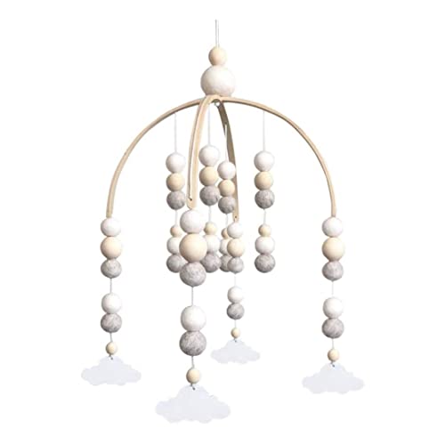 Wooden Bead Wind Chime Baby Crib Mobile