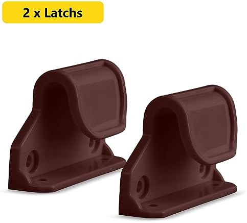 Likzest Retractable Baby Gate Extensions - 55 x 33 Replacement Parts Brown