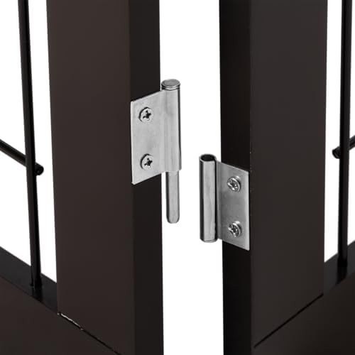 PAWLAND Indoor Dog Gate with Walk Through Door
