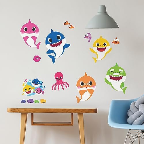 RoomMates RMK4303SCS Baby Shark Wall Decals