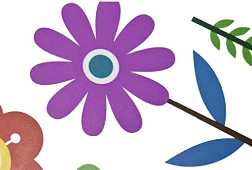 Maydahui 56 PCS Garden Flower Wall Sticker Set