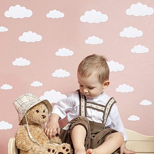 31pcs Big Clouds Vinyl Wall Decals DIY Removable Wall Art Decor