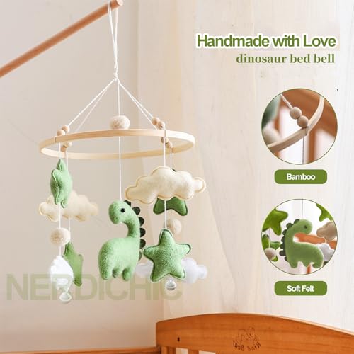 Dinosaur Diplodocus Crib Mobile for Boys Girls