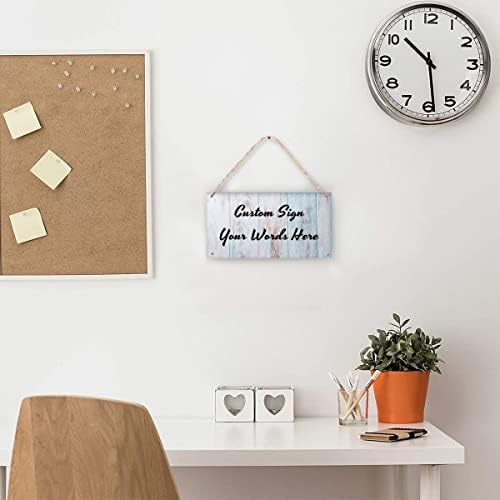 Custom Rustic Wood Signs for Farmhouse Decor