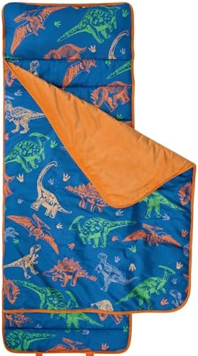 Deppon Toddler Nap Mat with Pillow and Blanket