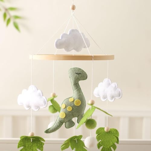 Glylo Felt Animal Bed Bell Hanging Mobile