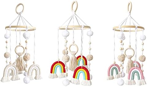 Eforcase Macrame Baby Mobile for Crib