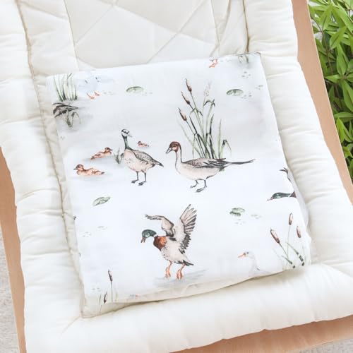 LifeTree Muslin Baby Lounger Cover Mallard Duck Pattern