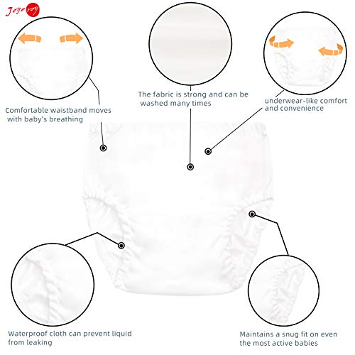 Joyo Roy 4Pcs Cloth Diaper Covers for Potty Training