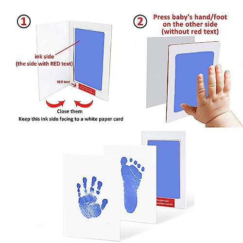 2 Pack Inkless Hand and Footprint Kit for Baby and Pet