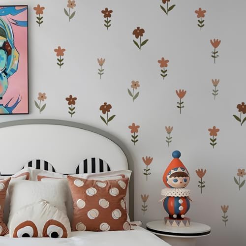 Boho Wall Stickers for Girls Bedroom Decor 6 Sheets