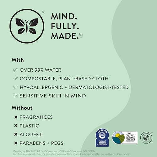 The Honest Company Multi-Use Wipes Hypoallergenic Unscented