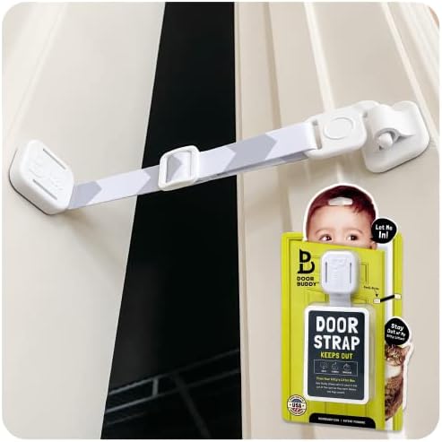 Door Buddy Baby Cat Door Latch - Grey