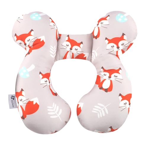 vocheer Baby Travel Pillow Upgraded Head Neck Support
